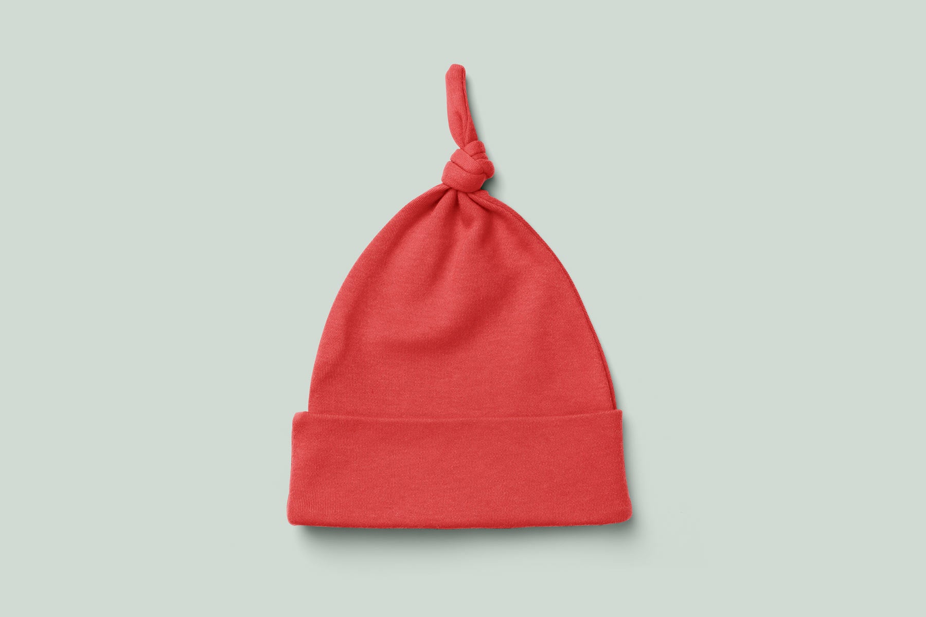 Knotted hat (holiday pattern)