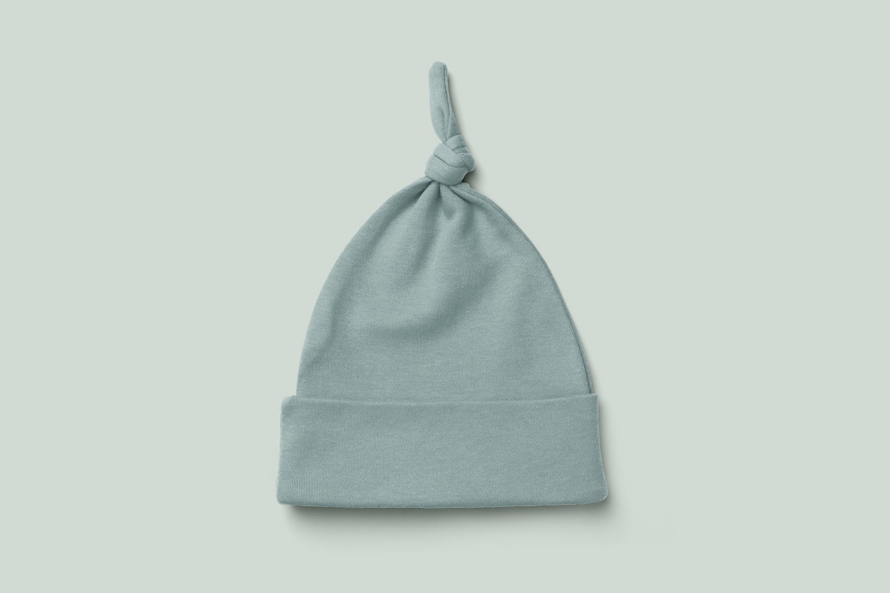 Knotted hat (fox pattern)