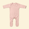 Pink baby rompersuit