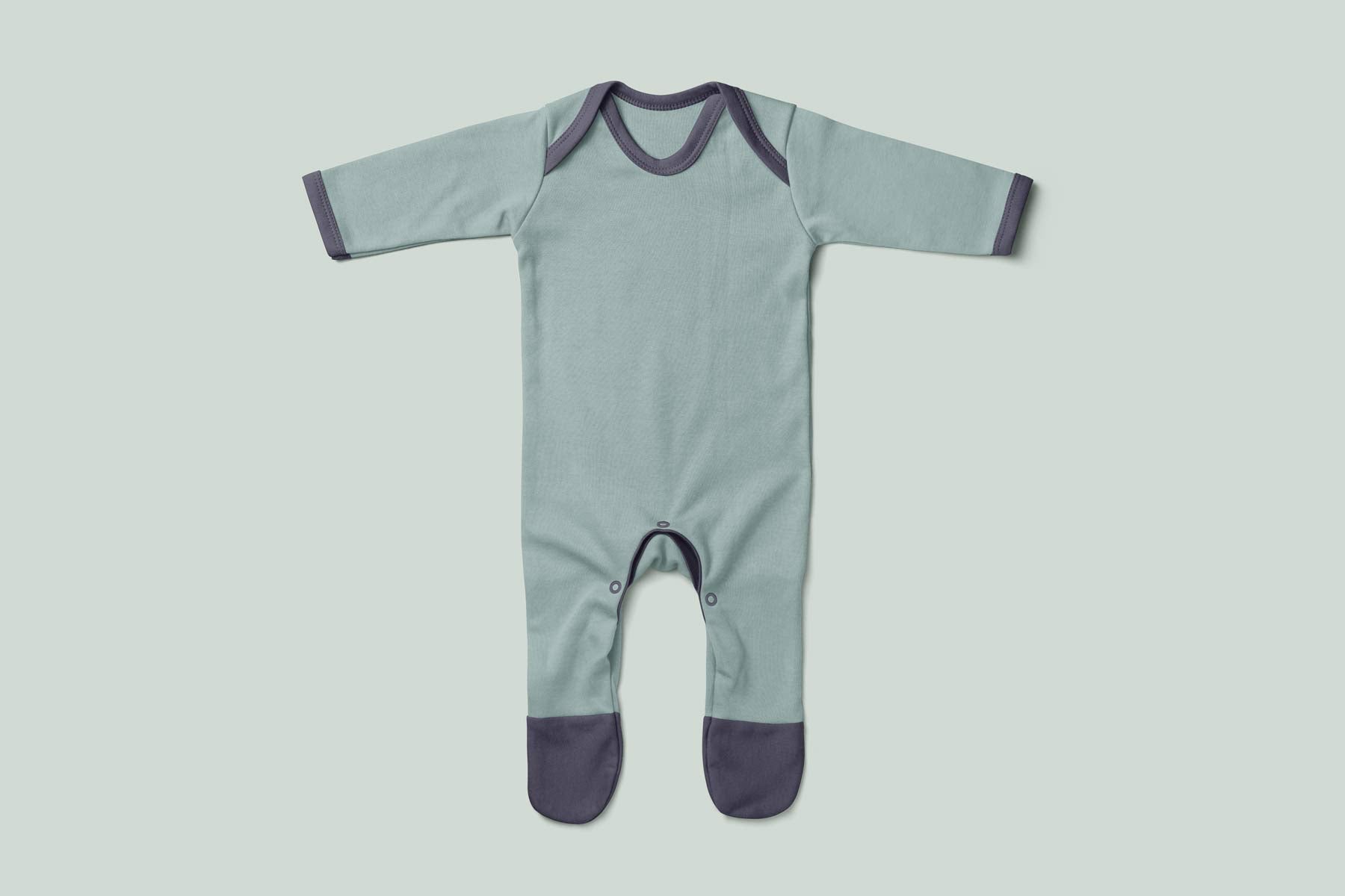 Bamboo romper (holiday fox)