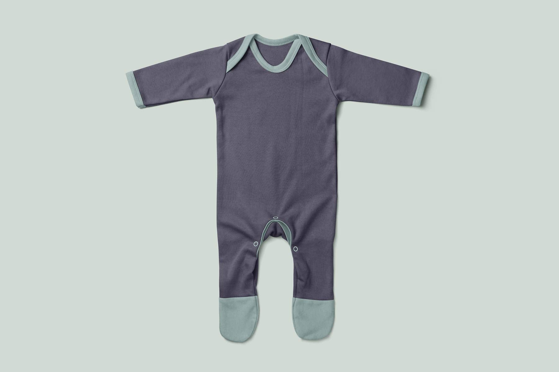 Bamboo romper (holiday fox)