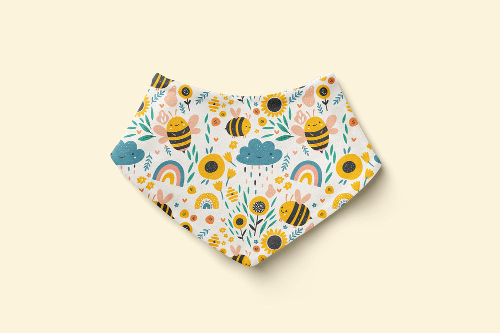 Bandana reversible bib